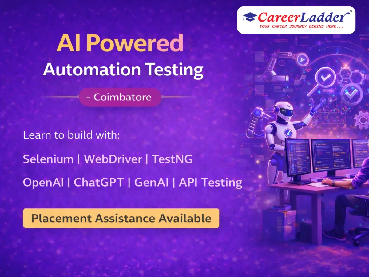 AI Powered Automation Testing training in Coimbatore