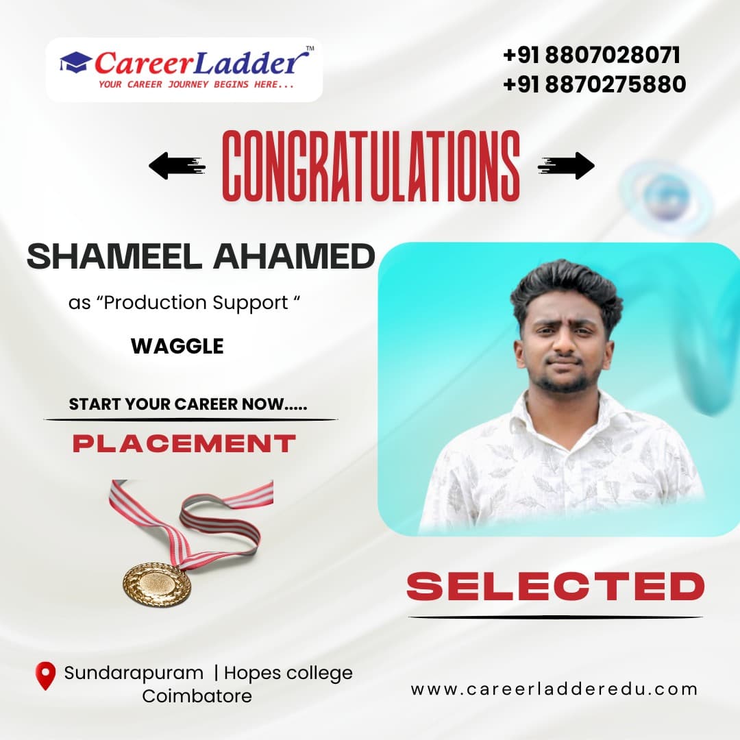 Newly Placed Student 2