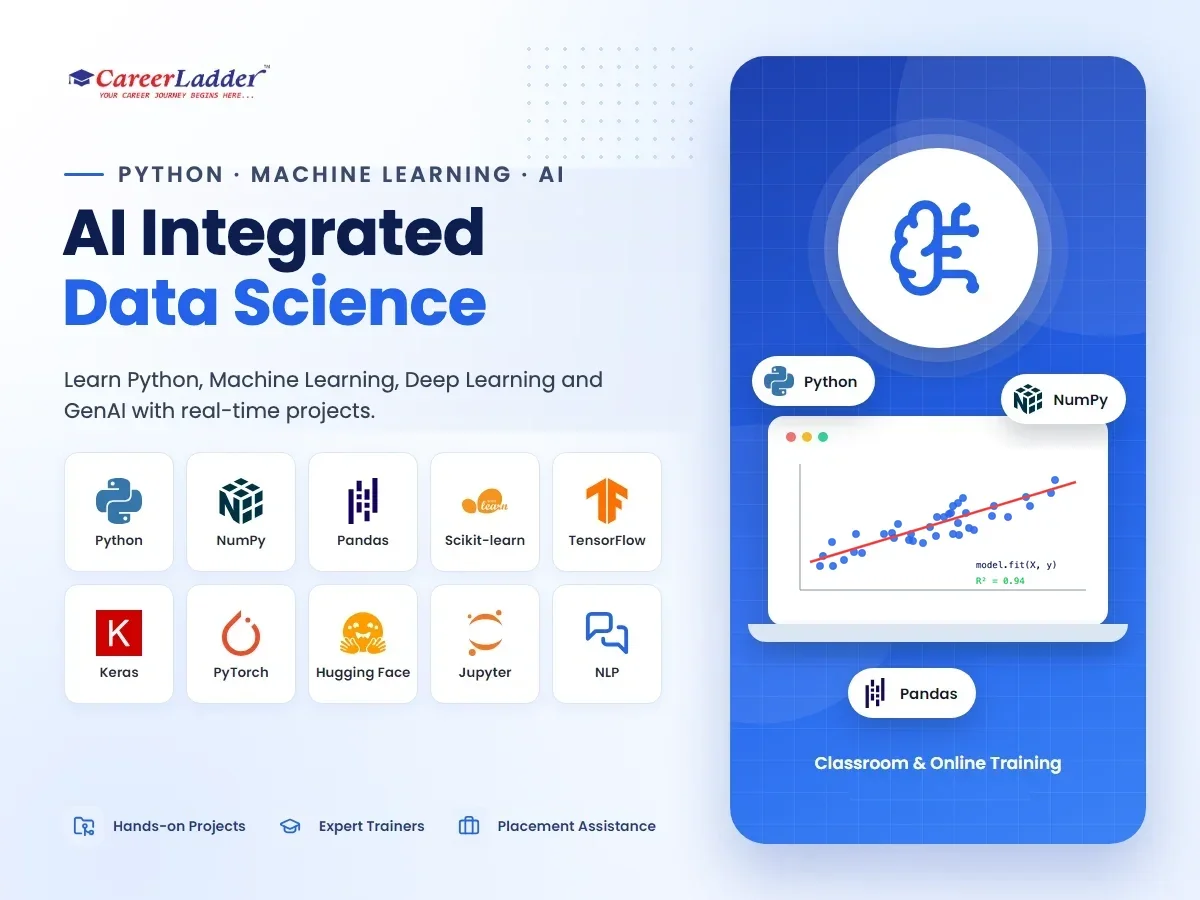 Data Science with Machine Learning course at CareerLadder