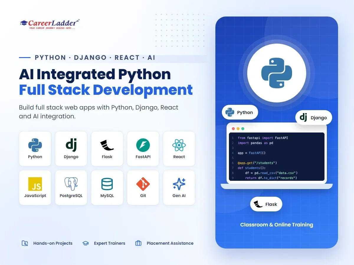 AI Integrated Python Full Stack Development
