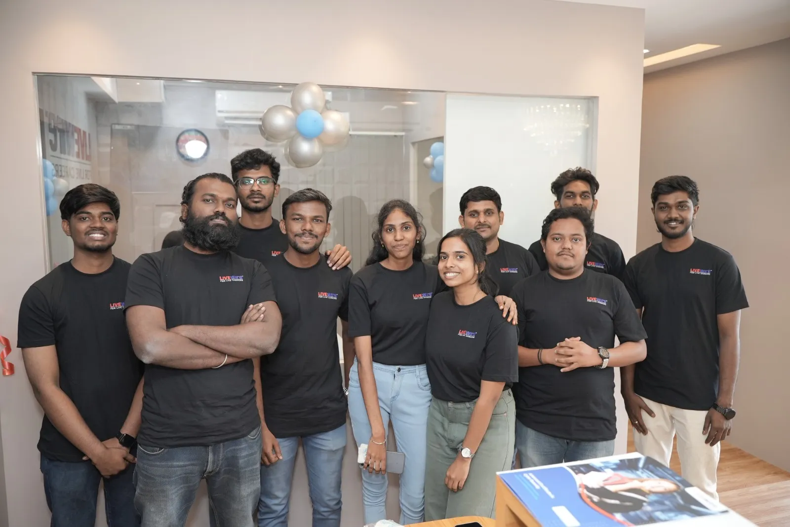 Our SEO team at the office